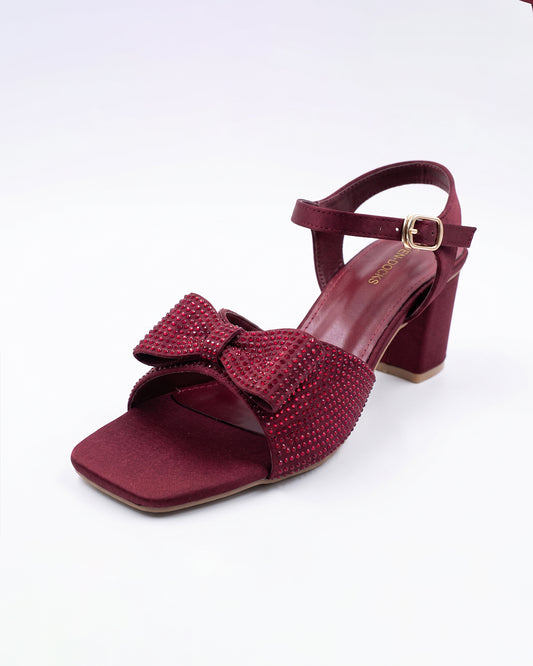 Ruby Bow Luxe Sandals