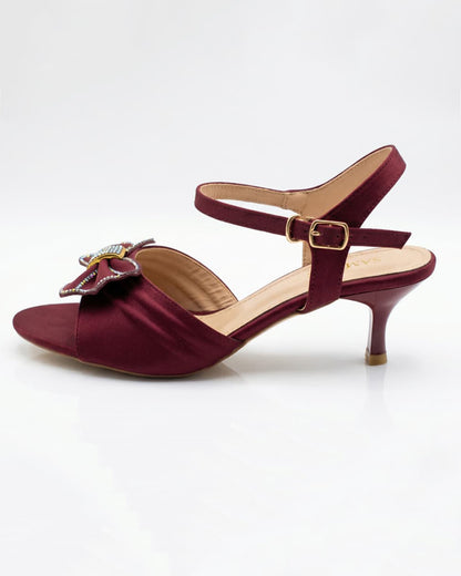 Ruby Bow Luxe Sandals