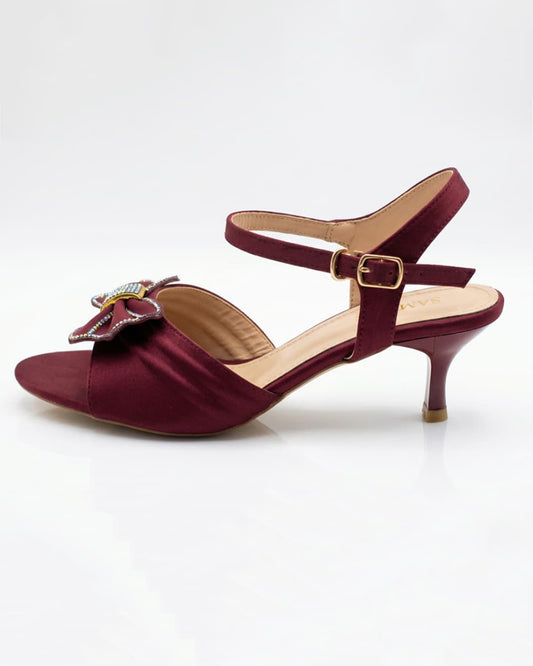 Ruby Bow Luxe Sandals