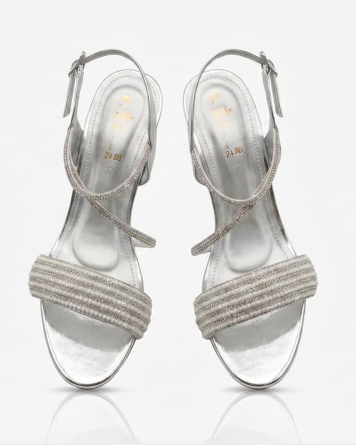Moonlight Pearl Strap Heels