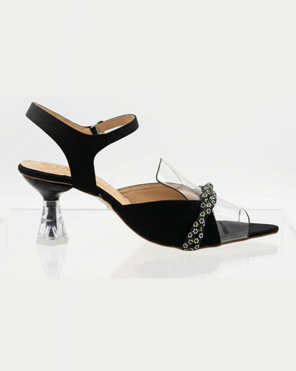 Black Strappy Sandals