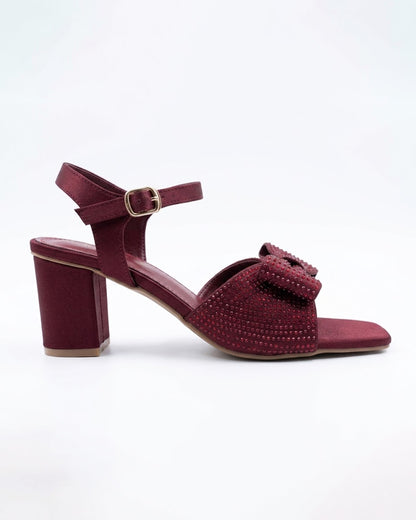 Ruby Bow Luxe Sandals