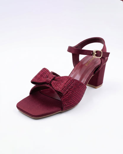 Ruby Bow Luxe Sandals