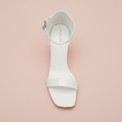 White Noir Edge Minimal Heel