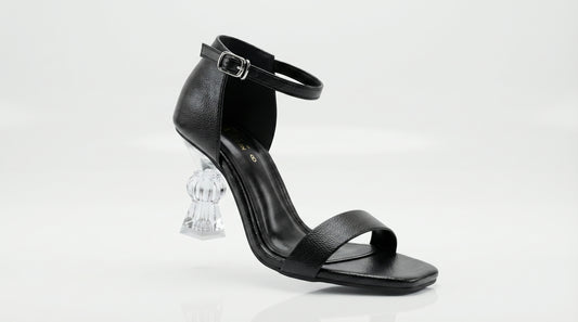 Black Strappy Sandals (Copy)